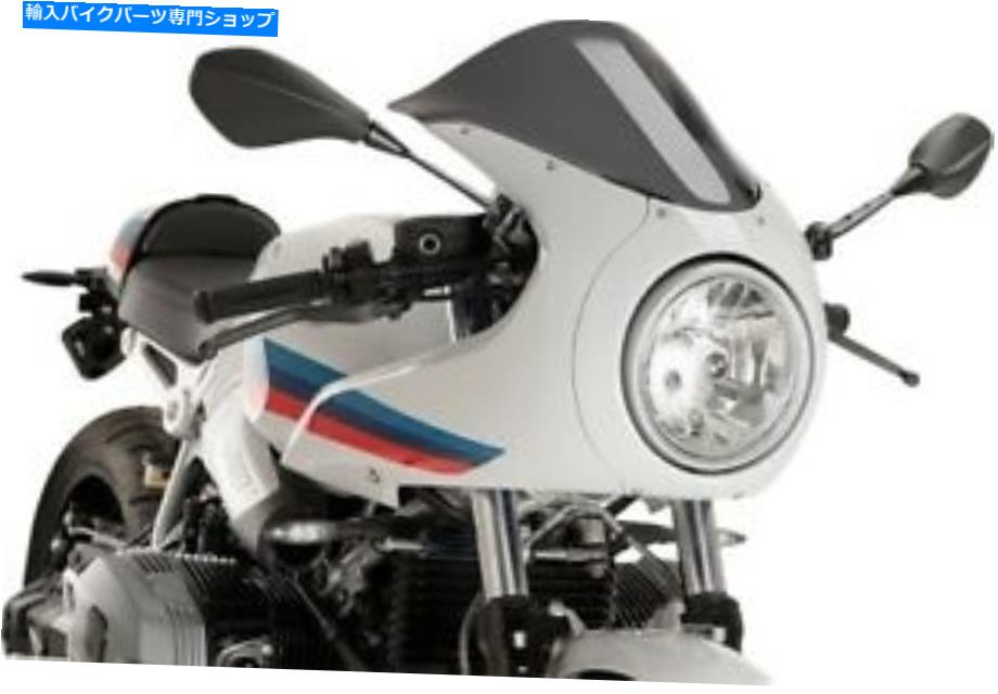 Windshield Puig 3mmレーシングフロントウィンドスクリーン暗い煙＃9402F BMW R Ninet Racer 2017-2018 Puig 3mm Racing Windscreen Dark Smoke #9402F BMW R nineT Racer 2017-2018【並行輸入品】