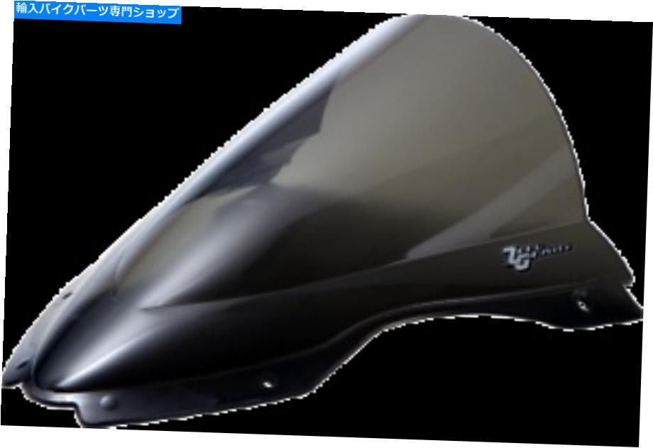Windshield ゼロ重力16-264-02ダブルバブルフロントスケーンの煙ウインドシールド Zero Gravity 16-264-02 Double Bubble Windscreen Smoke Windshield【並行輸入品】