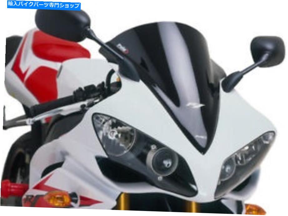 Windshield ピュギダークスモークレーシングウィンドスクリーン4365F合理化されたGPのフロントガラス Puig Dark Smoke Racing Windscreen 4365F Streamlined GP Windshield【並行輸入品】|Us Custom Parts Shop USDM