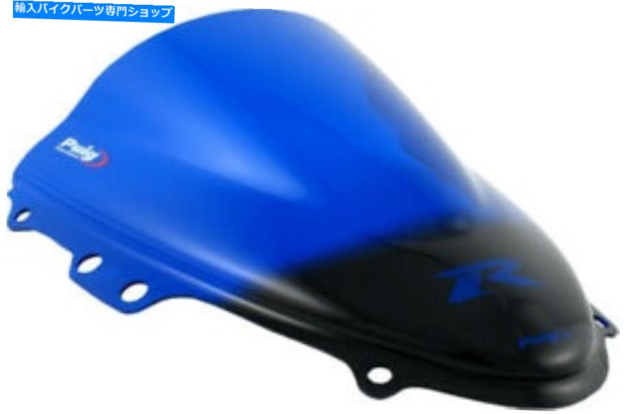 Windshield PUIG 1655Aレーシングウィンドスクリーンブルー PUIG 1655A Racing Windscreen Blue【並行輸入品】