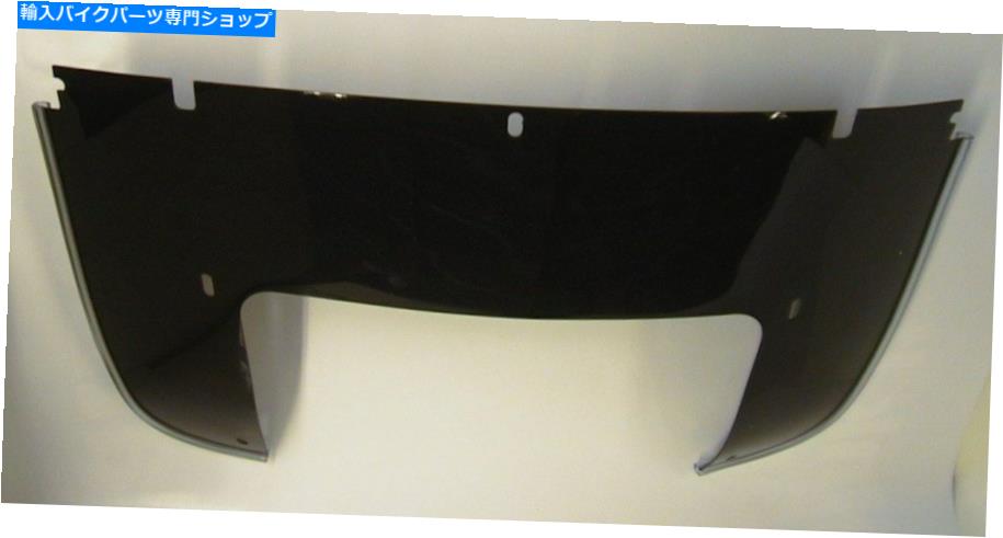 Windshield ビーズされたフロントガラス下部ブラック米国。49-84 FLHパンヘッドシャベルヘッド BEADED WINDSHIELD LOWER Black U.S.A. Made 49-84 FLH PANHEAD SHOVELHEAD【並行輸入品】