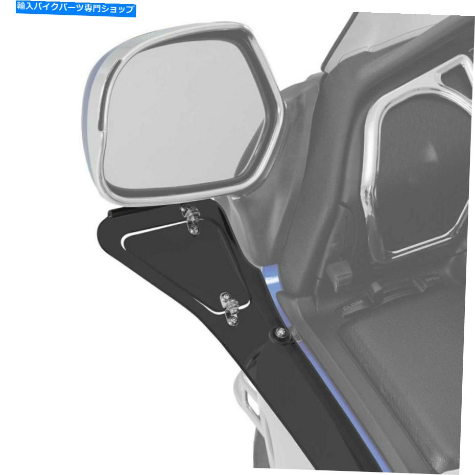 Windshield Show Chrome - 52-665U - スモーク上側風のデフレクター2001-2016ホンダゴールドウィング Show Chrome - 52-665U - Smoke Upper Side Wind Deflector 2001-2016 Honda Goldwing【並行輸入品】