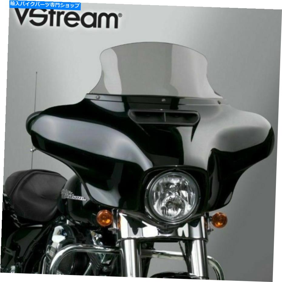 Windshield 国連サイクルVStream Windshield、9.5in./Light Tint N20409 Flht Flhx 14/15 National Cycle VStream Windshield, 9.5in./Light Tint N20409 FLHT FLHX 14/15【並行輸入品】