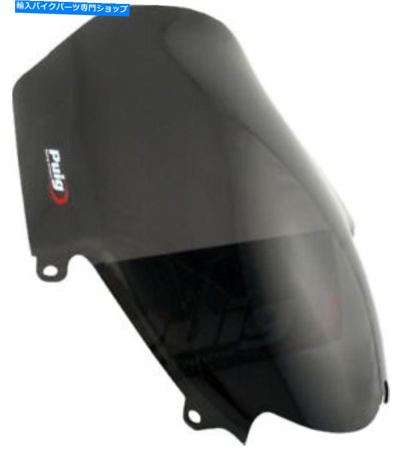 Windshield Puigオートバイのツーリングフロントガラスのフロントスケーンダークスモーク2125F Puig Motorcycle Touring Windshield Windscreen Dark Smoke 2125F【並行輸入品】