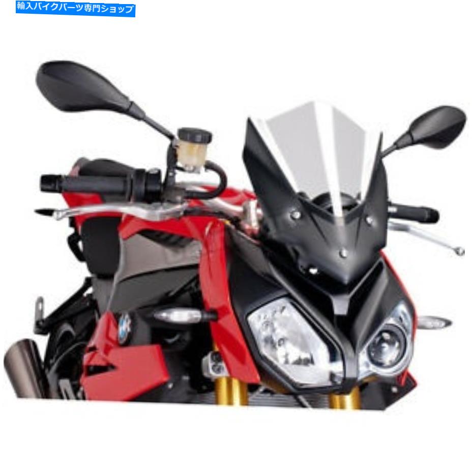 Windshield プイグハイテク部品クリア裸の新世代スポーツウインドシールド - 7040W Puig Hi-Tech Parts Clear Naked New Generation Sport Windshield - 7040W【並行輸入品】