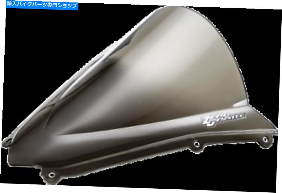 Windshield ゼロ重力16-254-02ダブルバブルフロントスモークスポーツバイク風シールド Zero Gravity 16-254-02 Double Bubble Windscreen Smoke Sport Bike Wind Shield【並行輸入品】