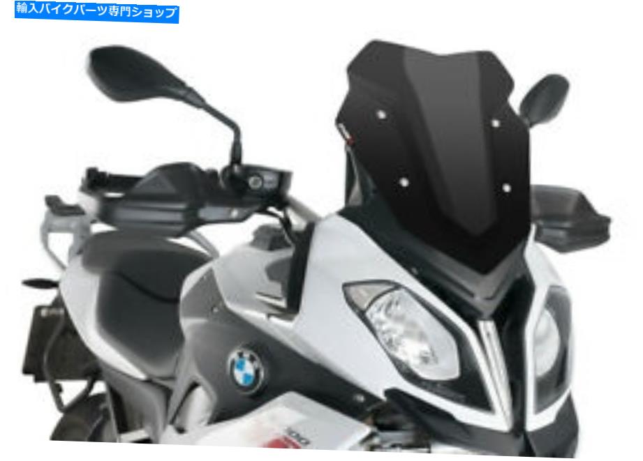 Windshield PUIG 8543Nレーシングウィンドスクリーンブラック PUIG 8543N Racing Windscreen Black【並行輸入品】