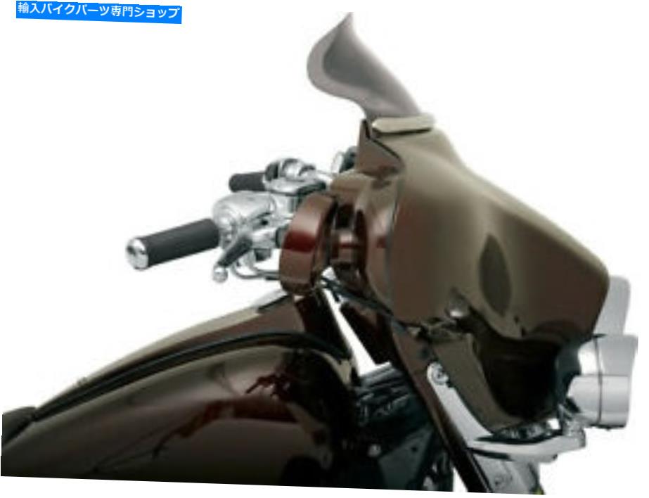 Windshield klock werksフレアダークスモーク6.5 "ハーレーダビッドソンFLHT 96-13用フロントガラス Klock Werks Flare Dark Smoke 6.5" Windshield For Harley Davidson FLHT 96-13【並行輸入品】｜Us Custom Parts Shop USDM