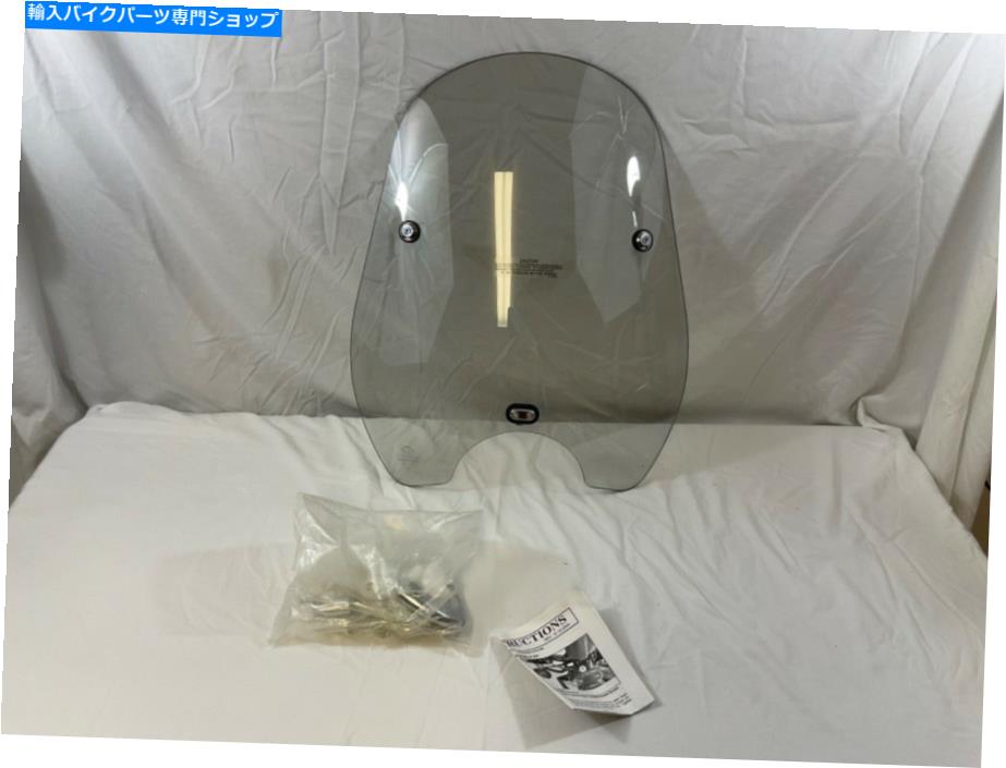 Windshield NOSニューオームハーレーコンパクトミッドスポーツウインドシールド18 \
