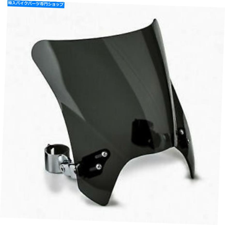 Windshield 国連サイクルN2839-001 Mohawk Windshield Dark Tint Chromeハードウェア NATIONAL CYCLE N2839-001 MOHAWK WINDSHIELD DARK TINT CHROME HARDWARE【並行輸入品】
