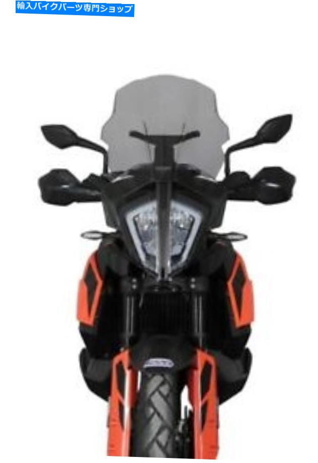 Windshield MRAオートバイウィンドスクリーン| KTM 790アドベンチャー/ R＆390アドベンチャー|灰色の煙 MRA MOTORCYCLE WINDSCREEN | KTM 790 ADVENTURE / R & 390 ADVENTURE | SMOKE GREY【並行輸入品】｜Us Custom Parts Shop USDM