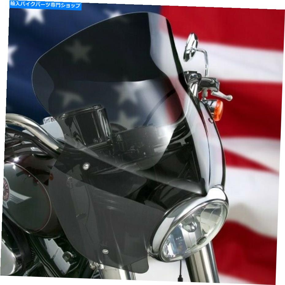 Windshield ナショナルサイクルウェーブQRフェアリングフロントガラス用ハーレーダビッドソンFLHRモデルN21604 National Cycle Wave QR Fairing Windshield for Harley Davidson FLHR Models N21604【並行輸入品】