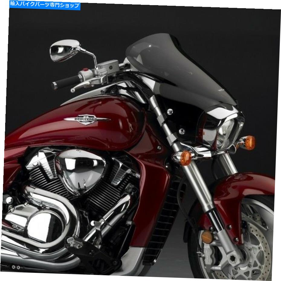 Windshield National Cycle N28201 - VStream + Sport Windshield - スズキM109R Boulevard -dark National Cycle N28201 - VStream+ Sport Windshield - Suzuki M109R Boulevard -Dark【並行輸入品】｜Us Custom Parts Shop USDM