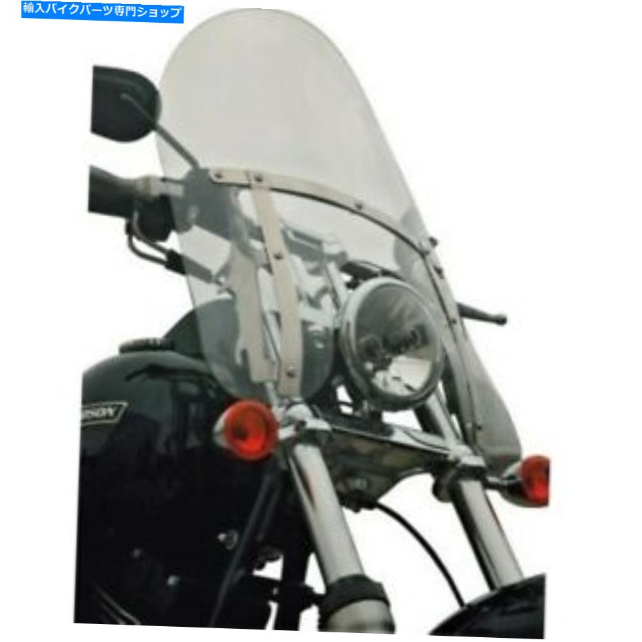 Windshield klock werksフレアビールボードWindshield 17インチクリアハーレースポーツスター＆FXD Klock Werks Flare Billboard Windshield 17" Tall Clear Harley Sportster & FXD【並行輸入品】｜Us Custom Parts Shop USDM
