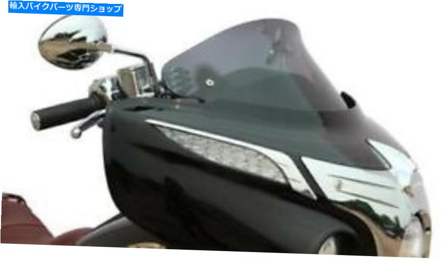 Windshield klock werks短い暗い煙フレアフロントガラスインディアンチーフテイン&ロードマスター Klock Werks Short Dark Smoke Flare Windshield Indian Chieftain & Road Master【並行輸入品】|Us Custom Parts Shop USDM