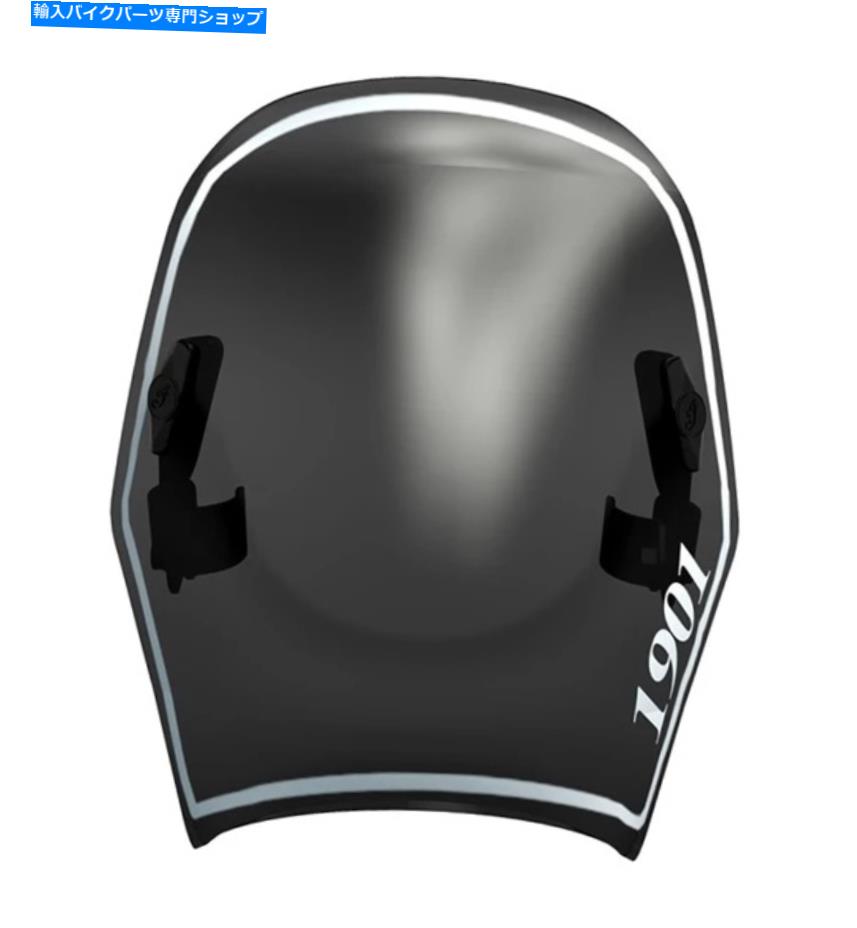 Windshield インドのオートバイのダークタント1901の低フライのフロントスカインのための2016-2021スカウトモデル INDIAN MOTORCYCLE DARK TINT 1901 LOW FLY WINDSCREEN FOR 2016-2021 SCOUT MODELS【並行輸入品】