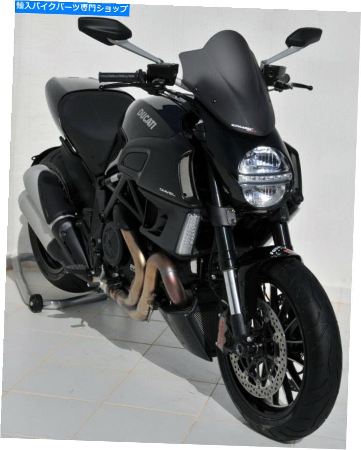 Windshield Ermax NakesバイクディスクブラックDiavel Windshield Ducati Ermax Nakes Bike Disc Black Diavel Windshield Ducati【並行輸入品】|Us Custom Parts Shop USDM