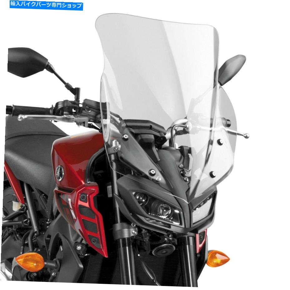 Windshield ヤマハMT-09 2018国立サイクルN20324 VSTREAM +ツーリングクリアウィンドスクリーン For Yamaha MT-09 2018 National Cycle N20324 VStream+ Touring Clear Windscreen【並行輸入品】