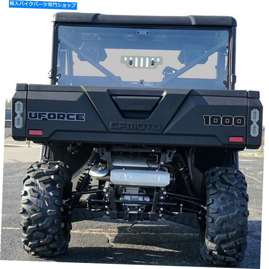 Windshield CF-MOTO UFORCE 1000 19汎用色付きリアフロントガラス For CF-Moto UFORCE 1000 19 General Purpose Tinted Rear Windshield【並行輸入品】