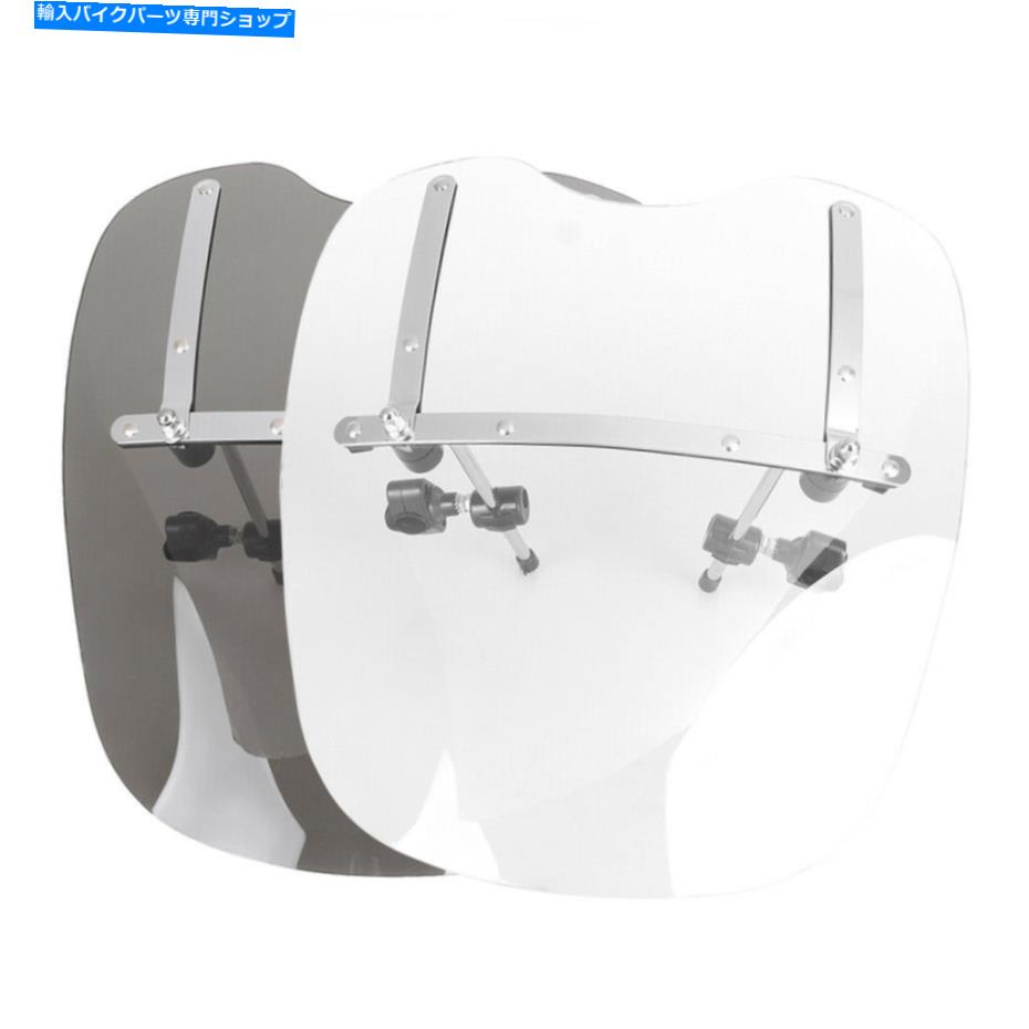 Windshield フロントフロントガラス風スクリーンフィットハーレーソフトダイナ40 8ロードキング Front Windshield Wind Screen Fit Harley Softail Dyna Forty Eight Road King【並行輸入品】