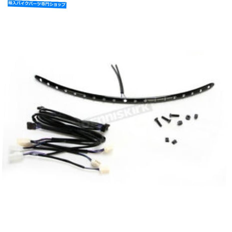 Windshield サイクルビジョンブラックウインドシールドトリムw /白ランニングライト - CV-4862B Cycle Visions Black Windshield Trim w/White Running Lights - CV-4862B【並行輸入品】｜Us Custom Parts Shop USDM
