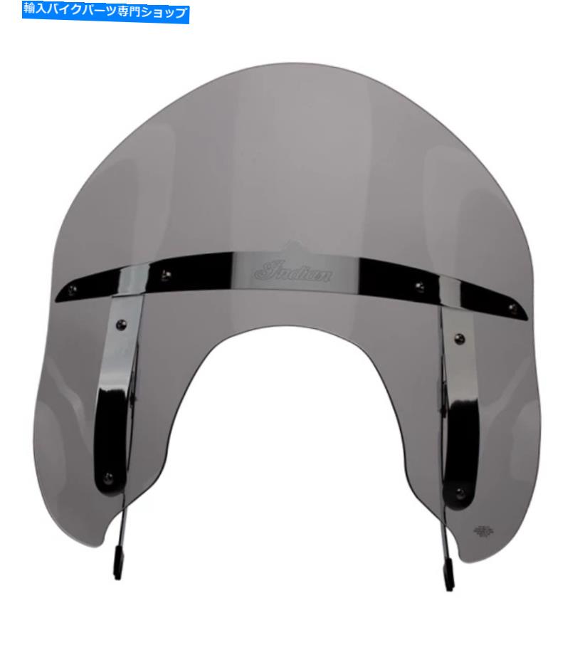 Windshield スプリングフィールドのための着色されたフレアフロントガラスのインドのオートバイのクイックリリース14 INDIAN MOTORCYCLE QUICK RELEASE 14 IN TINTED FLARE WINDSHIELD FOR SPRINGFIELD【並行輸入品】