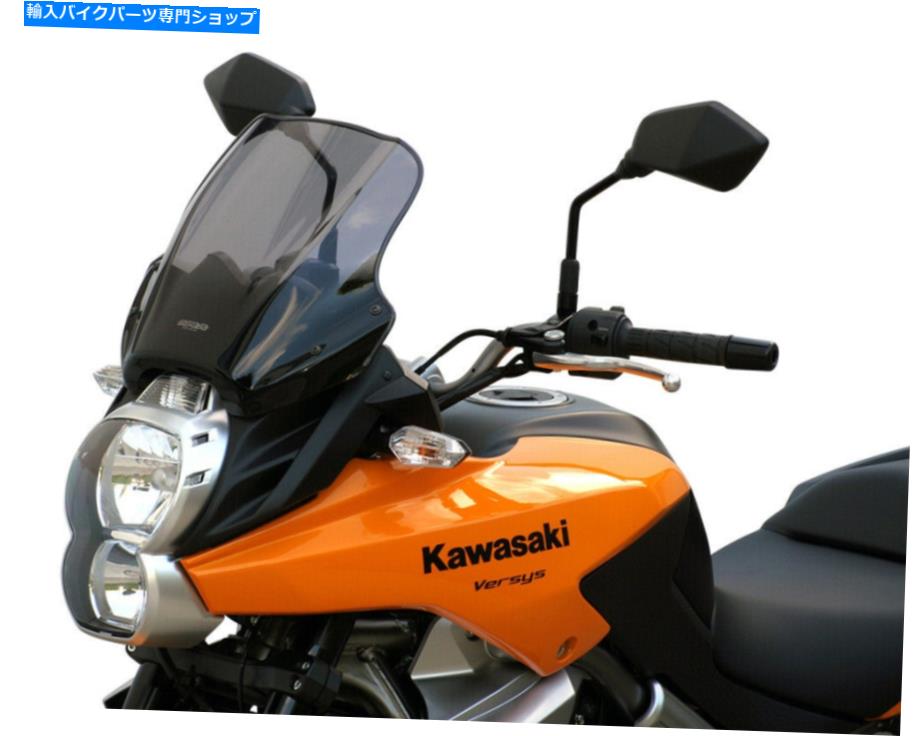 Windshield MRAツーリングウィンドスクリーン「TM」ゼリー650 10スモークグレー MRA Touring Windscreen "TM" Versys 650 10 Smoke Grey【並行輸入品】｜Us Custom Parts Shop USDM