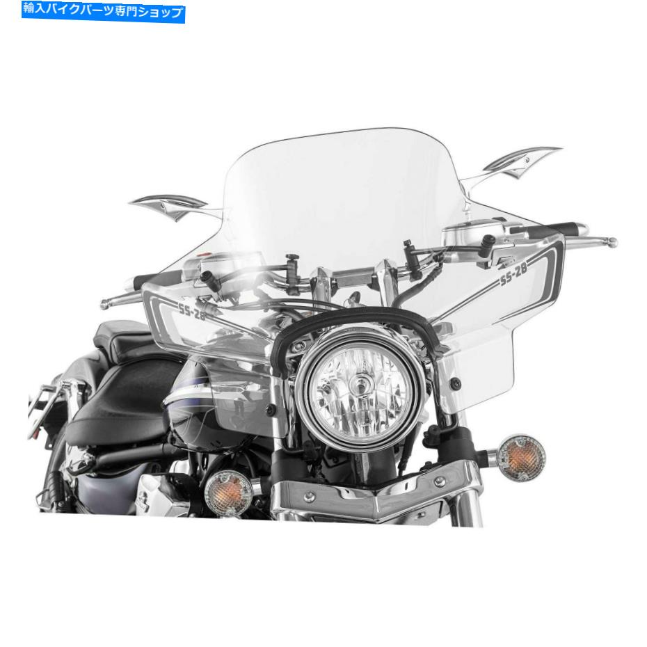 Windshield Suzuki Boulevard 05-16 Slipstreamer SS-28-Cスポーツシリーズクリアウインドシールド For Suzuki Boulevard 05-16 Slipstreamer SS-28-C Sport Series Clear Windshield【並行輸入品】｜Us Custom Parts Shop USDM