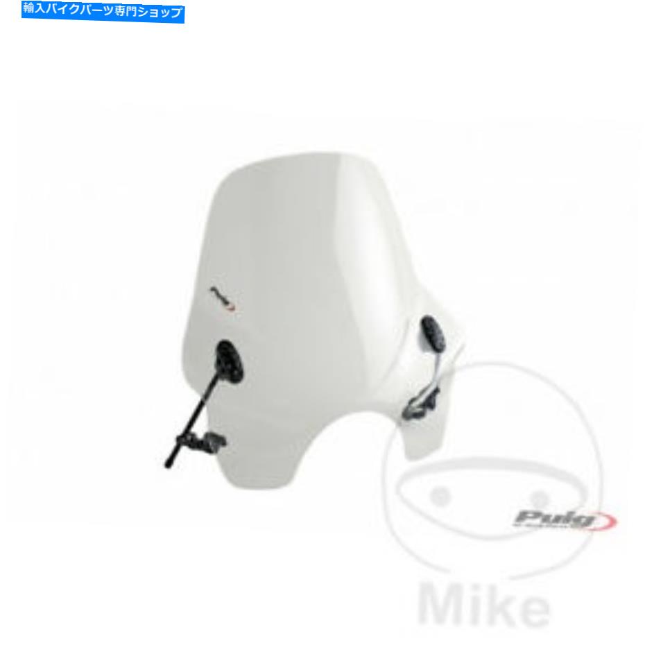 Windshield 透明なツーリングスクリーン/フロントガラスヤマハYBR 125 ED 2007-2008 PUIG Transparent Touring Screen / Windshield Yamaha YBR 125 ED 2007-2008【並行輸入品】