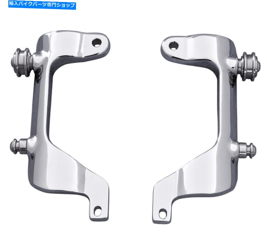 Windshield OEM Yamahaクイックリリースフロントガラスマウント2011-2014 Vスター1300モデル OEM YAMAHA QUICK RELEASE WINDSHIELD MOUNTS FOR 2011-2014 V STAR 1300 MODELS【並行輸入品】