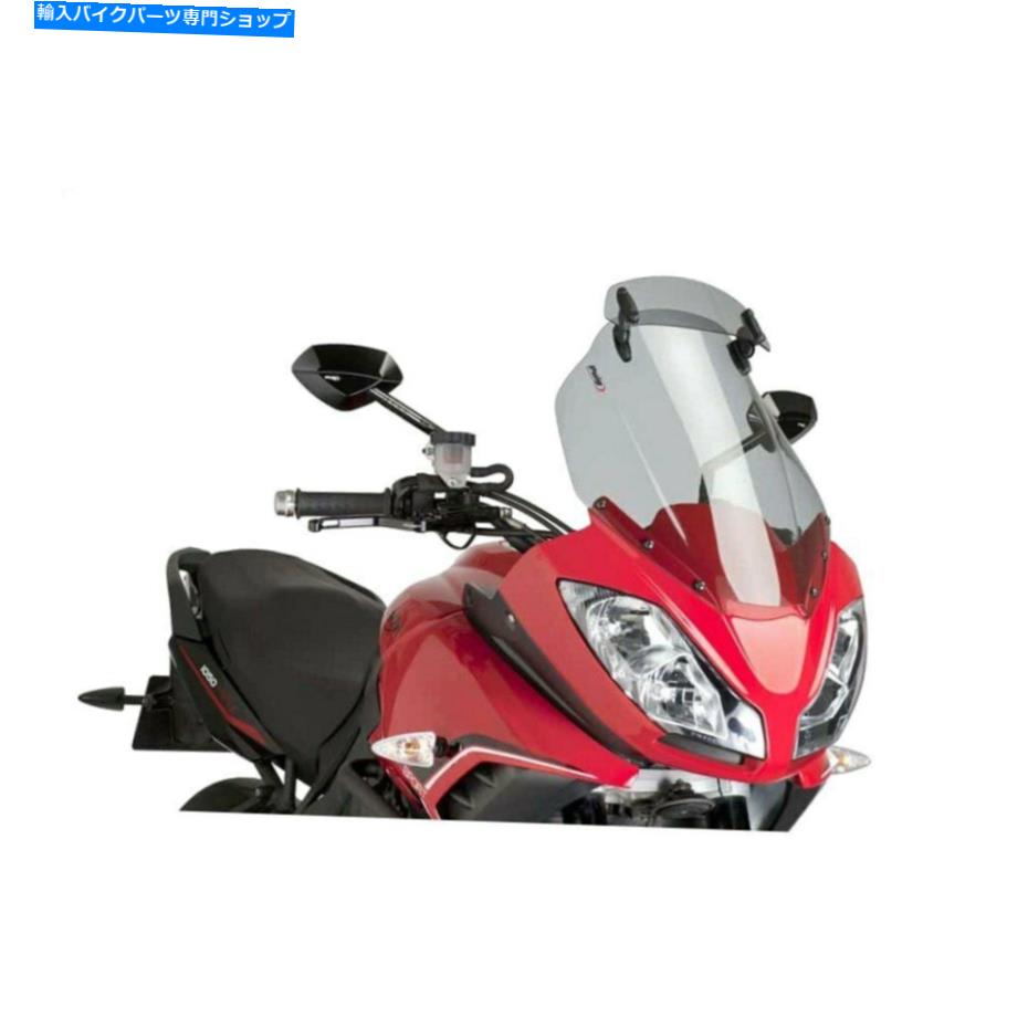 Windshield Puig Touring Windshield Wバイザー Puig Touring Windshield w Visor【並行輸入品】