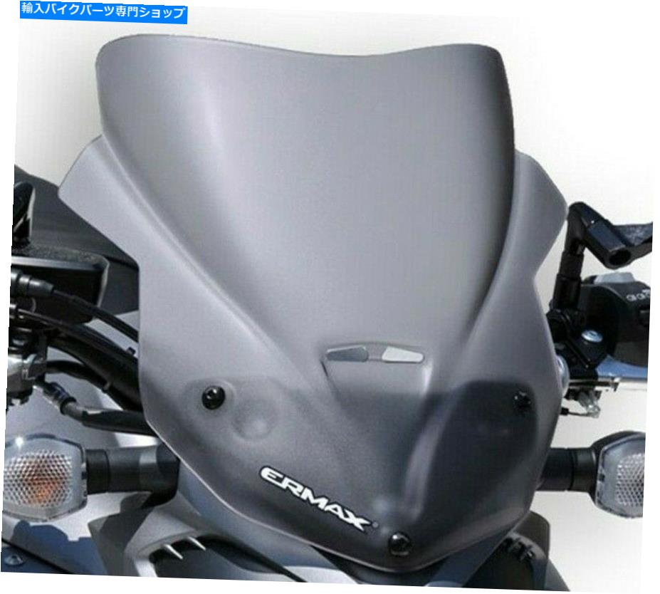 Windshield ERMAX 060454108 GSXS1000用グレーノーズウィンドシールド15-16 37cm Ermax 060454108 Grey Nose Windshield for GSXS1000 15-16 37cm【並行輸入品】