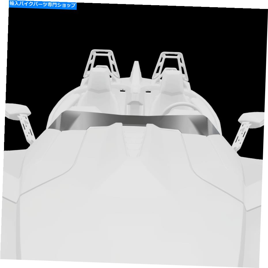 Windshield Polaris Slingshot Ripperシリーズ風の偏向器 - 低焼点 - 2881749 Polaris Slingshot Ripper Series Wind Deflector - Low Tinted - 2881749【並行輸入品】