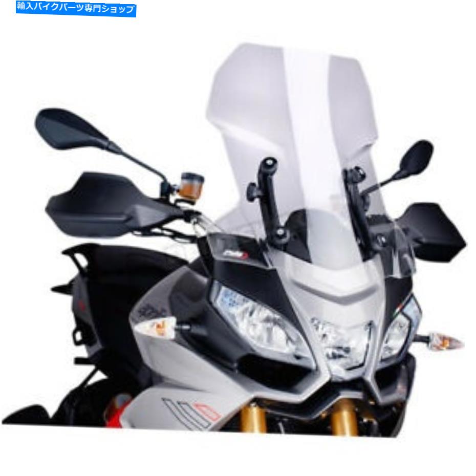 Windshield プイグハイテクパーツクリアツーリングウインドシールド - 6484W Puig Hi-Tech Parts Clear Touring Windshield - 6484W【並行輸入品】