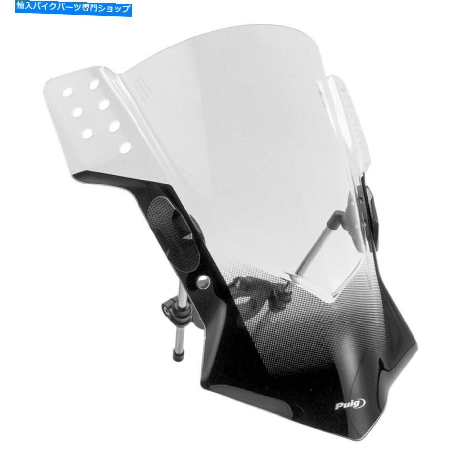 Windshield BMW G310R 2016-2018 PUIG 5881W Rafale Clear WindShield For BMW G310R 2016-2018 Puig 5881W Rafale Clear Windshield【並行輸入品】