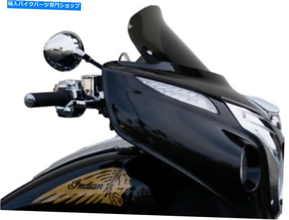 Windshield 風ベスト風防ガラス12 "暗い煙66-1240 Wind Vest Windshield 12" Dark Smoke 66-1240【並行輸入品】|Us Custom Parts Shop USDM