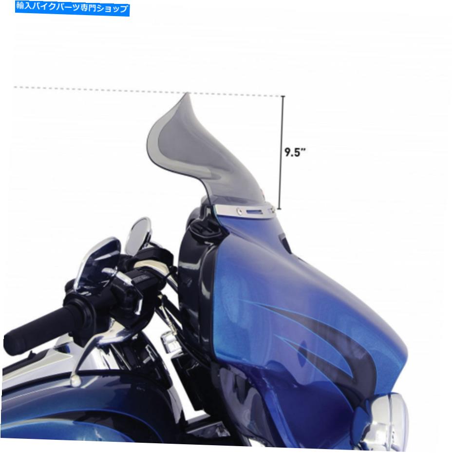Windshield Klock Werks 8.5 "2014-2018ハーリーツーリングモデルのためのティントフレアフロントガラス Klock Werks 8.5" Tint Flare Windshield for 2014-2018 Harley Touring Models【並行輸入品】|Us Custom Parts Shop USDM