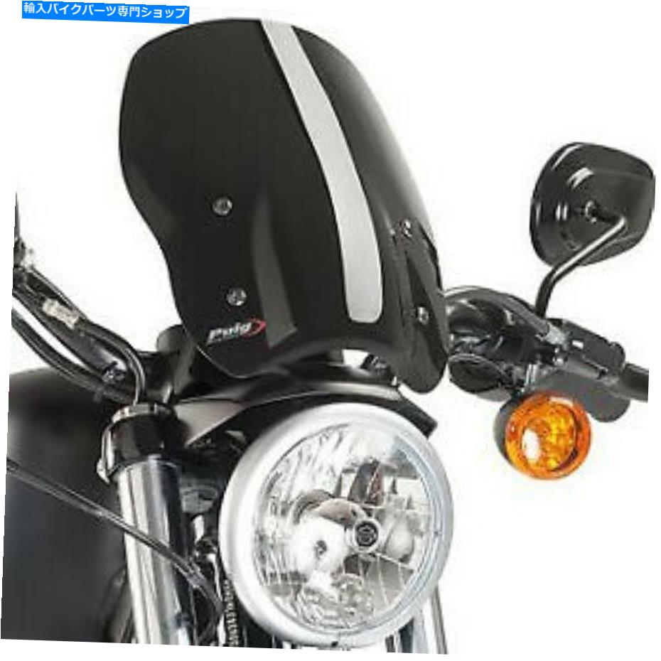 Windshield Puig 9283N Sportster Windshield Black PUIG 9283N Sportster Windshield Black【並行輸入品】