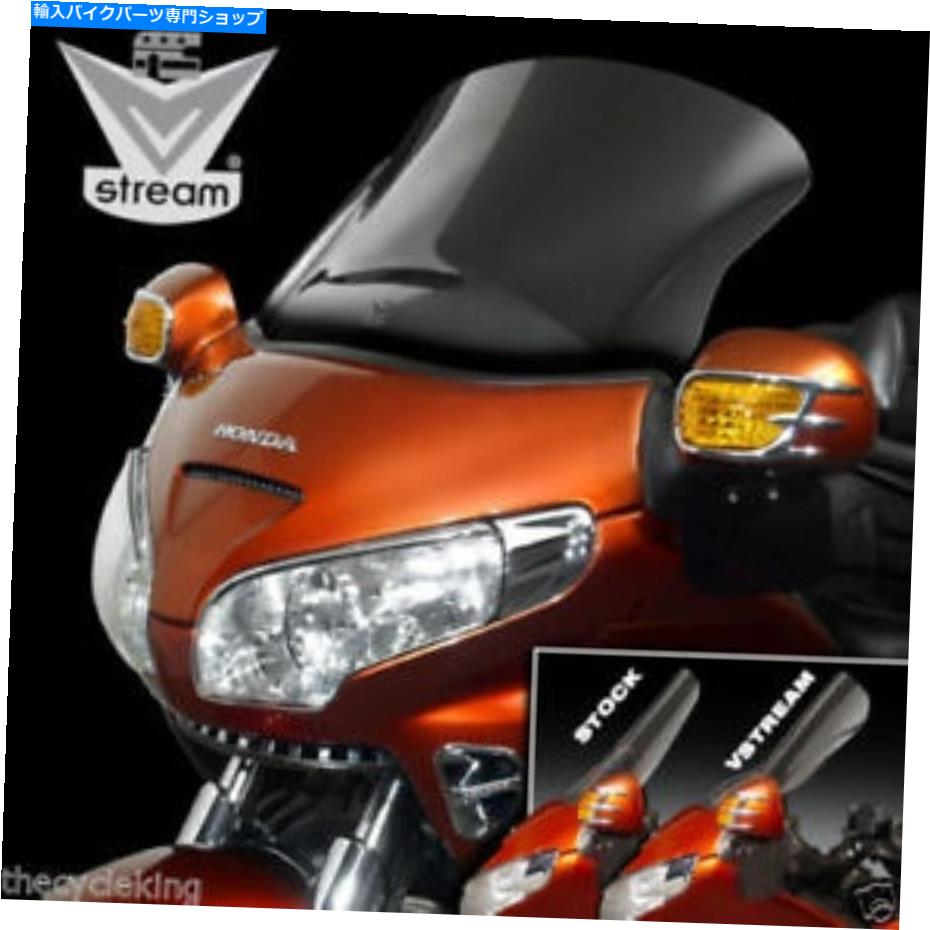 Windshield Honda GL1800ゴールドウィング1800 - ナショナルサイクルVSTREAM交換用フロントガラス Honda GL1800 Goldwing 1800 - National Cycle VStream Replacement Windshield【並行輸入品】