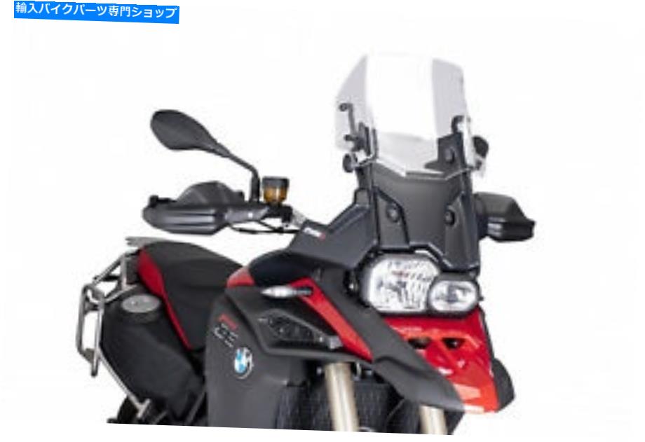 Windshield Puig Windshield BMW F800 GS Adventure 13-18クリア PUIG WINDSHIELD ADJUSTABLE FOR BMW F800 GS ADVENTURE 13-18 CLEAR【並行輸入品】