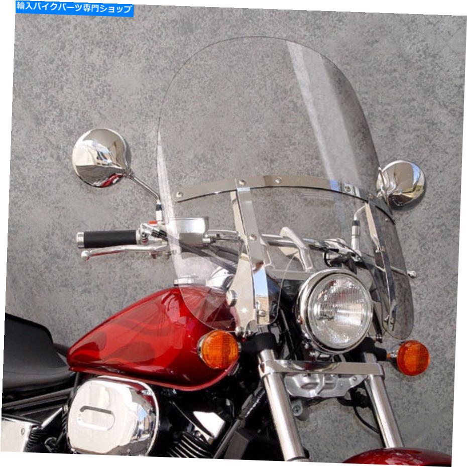 Windshield ホンダシャドウスピリットVT 750 DC＆C2スイッチブレード2-UP WindShield +インストールキット Honda Shadow Spirit VT 750 DC & C2 Switchblade 2-up Windshield+Installation Kit【並行輸入品】