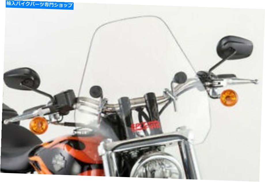 Windshield SlipStreamer S-06 SpitFire WindShieldクリアW / Chromeハードウェア7/8 "&1" Slipstreamer S-06 Spitfire Windshield Clear W/Chrome Hardware 7/8" & 1"【並行輸入品】|Us Custom Parts Shop USDM