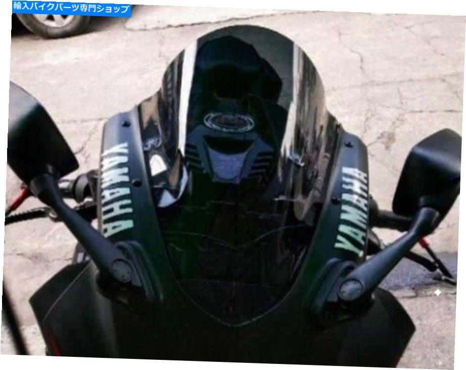 Windshield オートバイアクセサリーヤマハR15スポーティスタイルブラックのためのフロントガラス MOTORCYCLE ACCESSORIES WINDSHIELD FOR YAMAHA R15 SPORTY STYLE BLACK【並行輸入品】｜Us Custom Parts Shop USDM