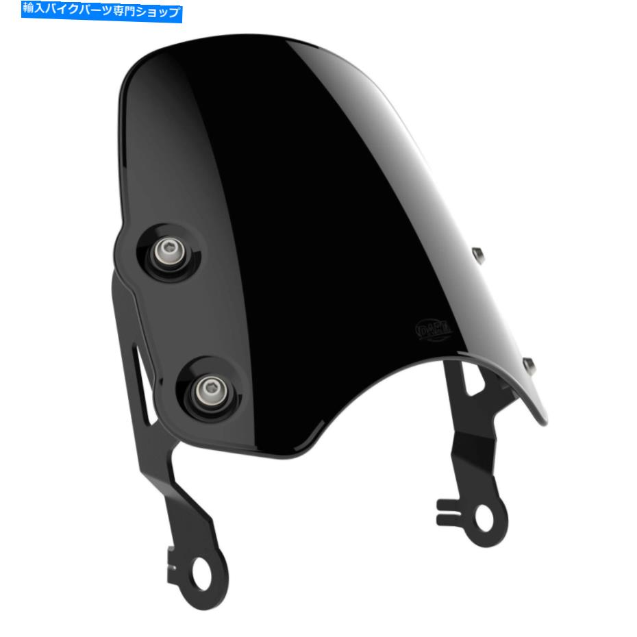 Windshield Dart Piranha flyscreen for Monkey 125オートバイのウィンドスクリーン - （Midnight Tint） Dart Piranha Flyscreen for Monkey 125 Motorcycle Windscreen - (Midnight Tint)【並行輸入品】
