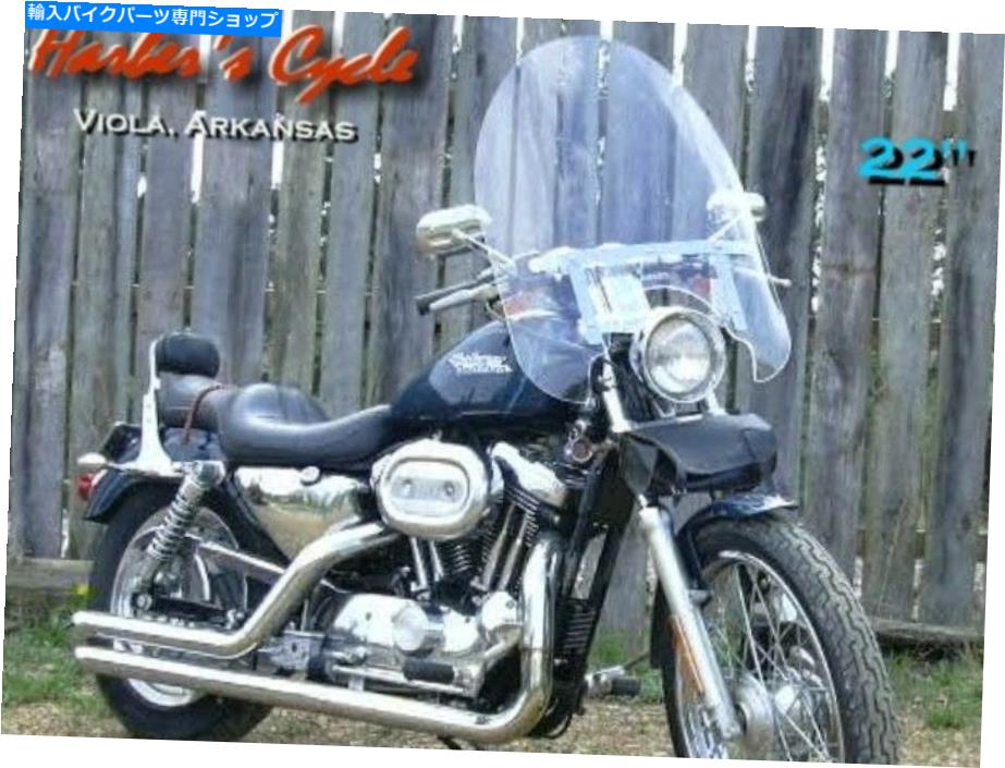 Windshield VT600ホンダシャドウVT / VLX 600 - クリア22 \