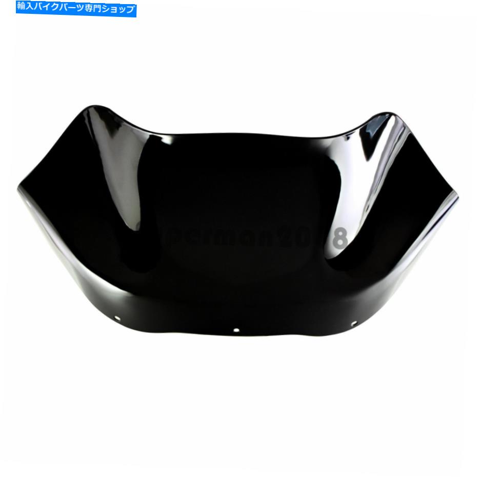 Windshield Touring Road Glide Fltr Fltri Fltrsei 1998-2013のためのブラックウェーブフロントガラスフィット Black Wave Windshield Fit For Touring Road Glide FLTR FLTRI FLTRSEI 1998-2013【並行輸入品】