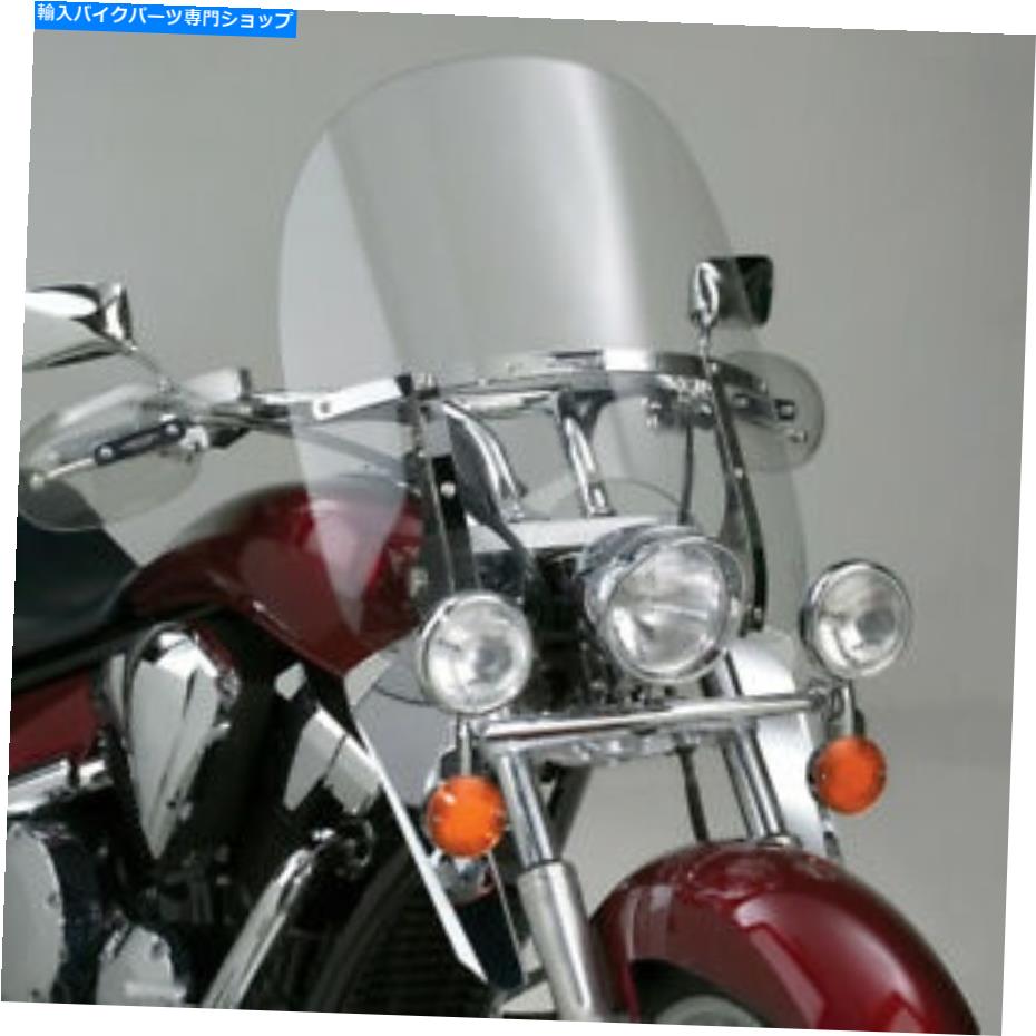 Windshield ナショナルサイクルスイッチブレード2アップツーリングウインドシールドクリアN21111 National Cycle SwitchBlade 2-Up Touring Windshield Clear N21111【並行輸入品】