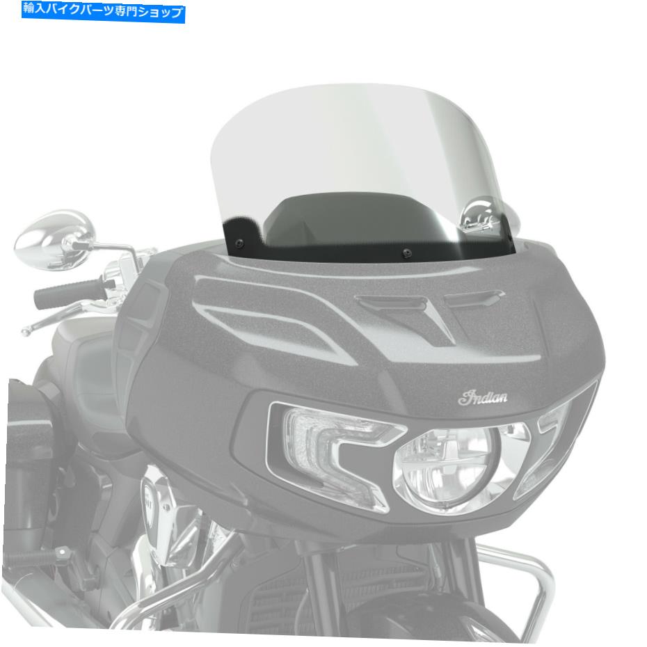 Windshield インドのオートバイチャレンジャー16インチ。ミッドウインドシールド - 着色 - 2883708-02 Indian Motorcycle Challenger 16 in. Mid Windshield - Tinted - 2883708-02【並行輸入品】