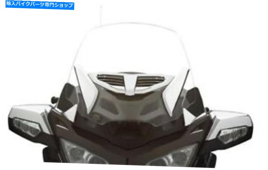 Windshield OEMはSpyder RT AM CLEAR W / Chrome Adjustable Vented 25 \