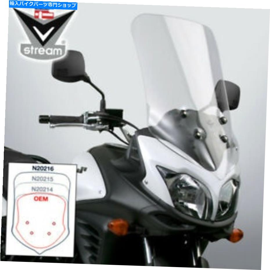 Windshield N20216ナショナルサイクルVSTREAMツーリングウィンドスクリーン（クリア） N20216 National Cycle Vstream Touring Windscreen (Clear)【並行輸入品】｜Us Custom Parts Shop USDM